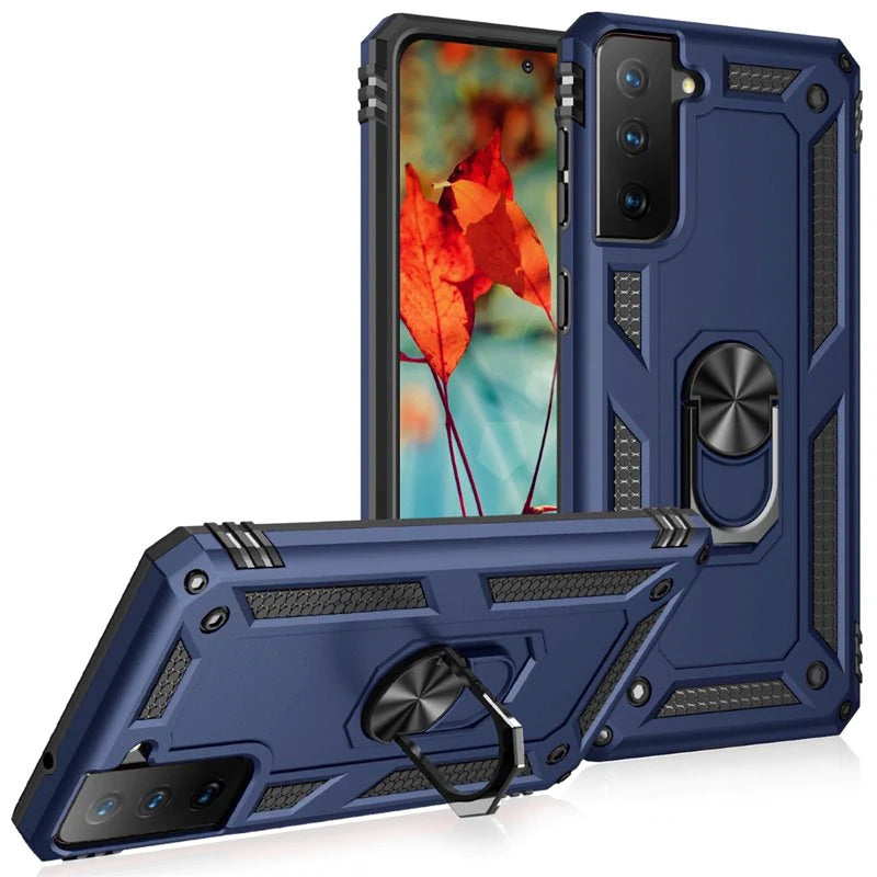 Coque hybride avec anneau pour Samsung Galaxy S22 Coque hybride avec anneau pour Samsung Galaxy S22